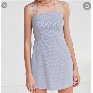 Urban Outfitters Blue striped dress